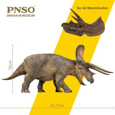 PNSO 1/35 New Triceratops Doyle Model Museums Series Dinosaur Animal Decor Gift picture