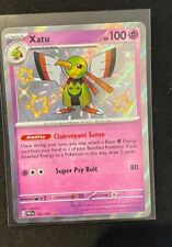 Xatu - Baby Shiny Secret Rare Card 152/091 - Pokemon Paldean Fates Pack Fresh picture