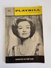 Signed ~ MYRNA LOY ~ BAREFOOT IN THE PARK Neil Simon 1965 Playbill San Francisco picture