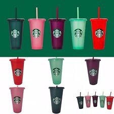 Starbucks 2020 Holiday Christmas Glitter Cold Cups Reusable 24oz You Choose 1  picture