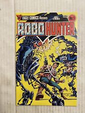 EAGLE COMICS Presents Robo Hunter Vol 1 April 1984 Comic Book Higher Grade picture