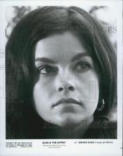 1976 Press Photo Genevieve Bujold Stars In Alex & The Gypsy - DFPG19969 picture