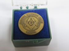 Vintage Masonic Mason Freemason Lapel Pin Tie Tac  FLORIDA MASONIC HOME MH100 NI picture