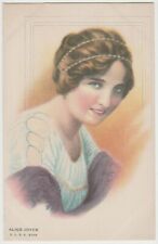 Alice Joyce vintage 1910s Kline Poster Co Film Star Postcard circa 1917 picture