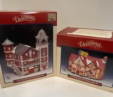 1993 Vintage Lemax Dickensvale (Union Firehouse/Christmas Shoppe) No Cords picture