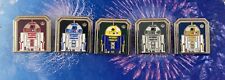 Star Wars 2024 Walt Disney World WDW Hidden Mickey Pin Set of 5  Droids New picture