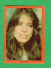 Carly Simon  1973 MONTY Gum Hit Parade card  Rare picture