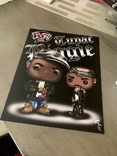 Notorious BIG And 2PAC Tupac Rap funko Style prints picture