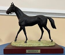 American Artists Ruffian Race Horse Filly Porcelain Statue Geenty Thoroughbred picture