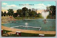 Swimming Pool Centralia Illinois Postcard picture