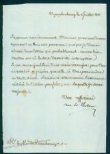 Bavaria 1801 Nymphenburg Maximilian I Joseph Elector King Autograph Letter 92047 picture