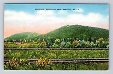 Marietta GA-Georgia, Kennesaw Mountains, Antique, Vintage Souvenir Postcard picture