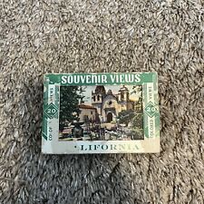 Scenic Colored Miniatures 20 Views Of  California souvenir pack w/cover picture