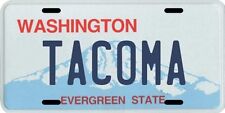 Tacoma Washington State Aluminum WA License Plate  picture