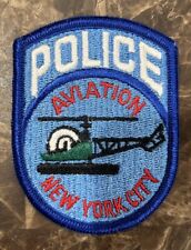 1970's New York Police Department NYPD Helicopter Aviation Unit Patch picture