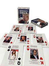 Donald's Deck Only 5000 decks made - Donald Trump Educational Playing Cards-NEW picture
