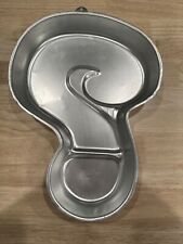 Vintage 1987 Wilton Cake Pan Question Mark Cake Pan # 2105-1840 Baby Reveal picture