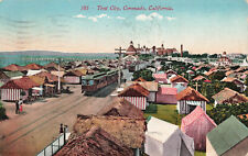 VINTAGE CORONADO CA CALIFORNIA POSTCARD TENT CITY 1911 072023 picture