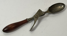 Antique 1920's United Products Banana Split Ice Cream Scoop #24 Wood Handle picture