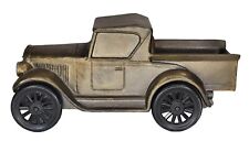 Banthrico 1928 Chevrolet Truck Metal Coin Bank, Vintage 1974, Brassy picture