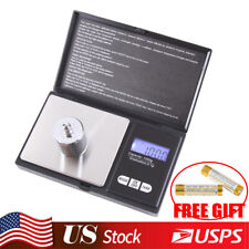 Digital Scale 1000g x 0.1g Jewelry Gold Silver Coin Gram Pocket Size Herb Grain picture