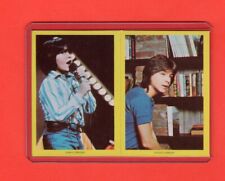 1972  David Cassidy/Jimmy Osmond  Monty Gum Stickers  Rare Intact Panel Read  picture