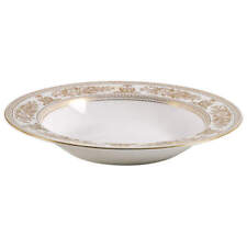Wedgwood Columbia Gold  Rimmed Soup Bowl 782782 picture