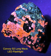 Sphalerite Long Wave Fluorescent Mineral Sterling Hill NJ picture
