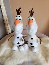 Disney Frozen Olaf Plushes Lot of 2 picture
