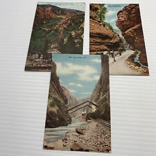 Sunrise Peak Aerial Railway Narrows Royal Gorge Colorado Lotof 3 Postcard Set 39 picture