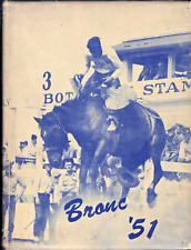 1951 Sheridan High School Yearbook, Bronc, Sheridan, Wyoming picture
