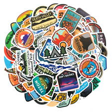 100 Assorted National Park Stickers, no duplicates   picture