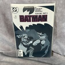 Batman Comic #404  Year one Part 4 from 1987  Frank Miller Good Condition picture