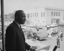 8x10 B&W Art Print 1963 Martin Luther King Jr. Campaign At Birmingham,Alabama #2 picture