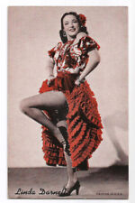 Linda Darnell Postcard Actress picture