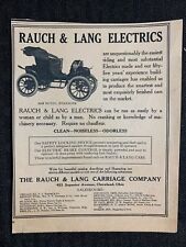 1911 RAUCH & LANG CARRIAGE CO. 4.5x5.5