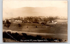 POSTCARD RPPC PANORAMA FROM ADAM'S HILL PITTSFORD VERMONT - 1914 picture