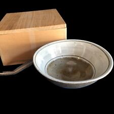 Japanese Chawan 6 Inch Tea Rice Bowl With Wood Box Marked On Bottom  picture