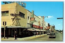 c1960 Greetings From Germain Street Downtown Area St. Cloud Minnesota Postcard picture