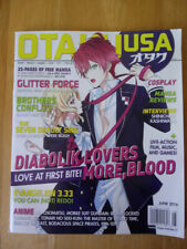 Otaku USA Magazine June 2016, Diabolik Lovers, Glitter Force, Manga VF 8.5 picture