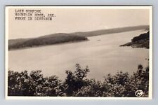 Mountain Home AR-Arkansas RPPC, Lake Norfork Ferry Distance Vintage Postcard picture