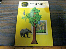 Vintage 1970 Yosemite A Golden Guide by Douglass Hubbard Pocket Guide picture