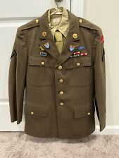 WW2 WWII Named US Army 78th Infantry Division Uniform Grouping Sterling CIB picture