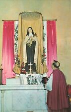 Postcard PA Allentown Mt. Carmel Church St. Therese Little Flower of Jesus Alter picture
