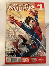 Amazing Spider-Man #1 Marvel 2014 1st appearance Cindy Moon Silk w/ Inhuman #1 picture