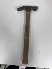 VTG Vaughan 24 oz. Straight Claw Milled Face Hammer USA BH picture