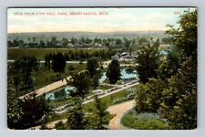 Grand Rapids MI-Michigan, Aerial View John Ball Park, Antique Vintage Postcard picture