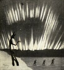 Northern Lights : Arthur Heming : 1935 :  Archival Quality Art Print picture