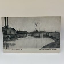 Stone Lock on Canal, Delphos, Ohio Postcard picture