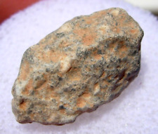 1.65 grams 18x10x6mm Bechar 003 Lunar as found individual Meteorite with a COA picture